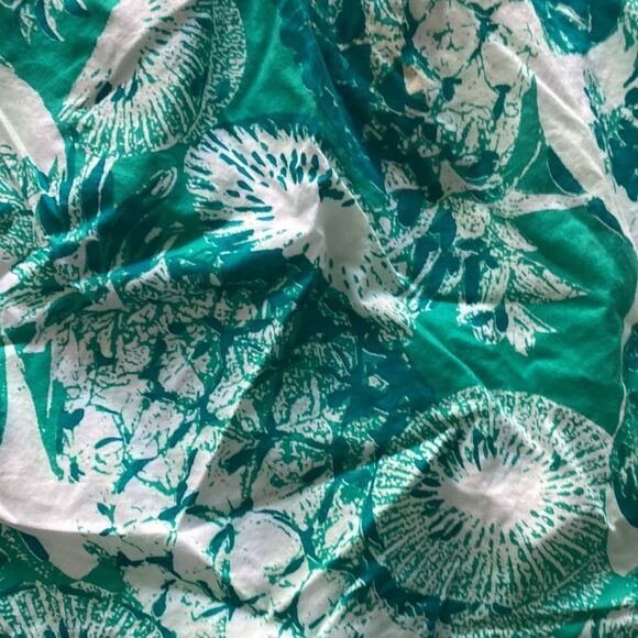 Gap green floral pattern dress. - Picture 2 of 4